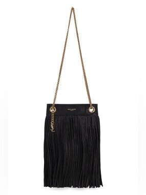 Saint Laurent ‘Grace Small Fringed Bag’